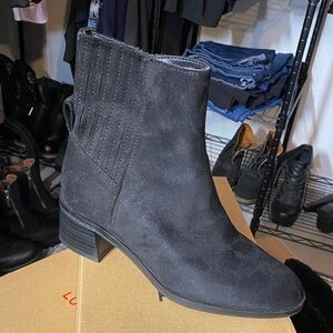 Style & Co. Black Ankle Booties